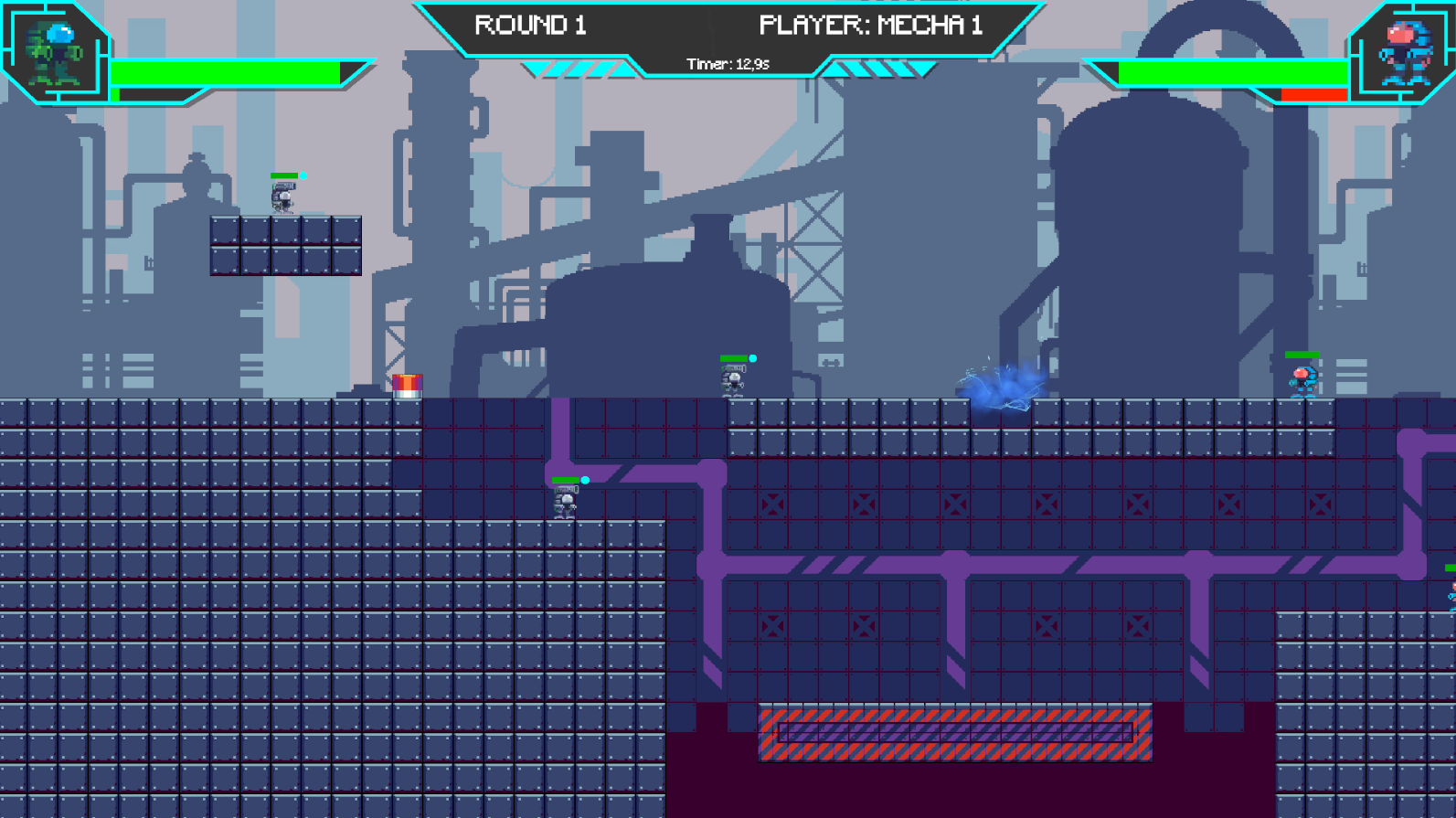 Destructible terrain tile system