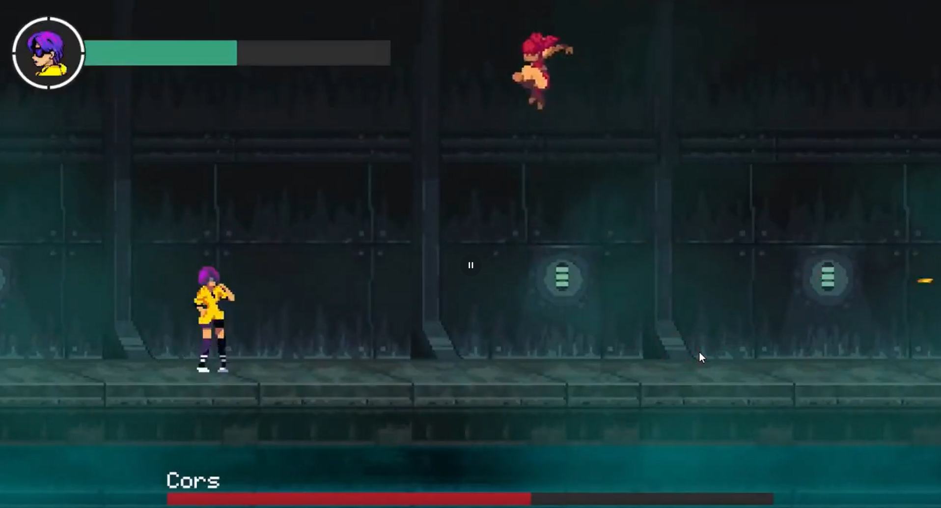 Boss fight with Astra