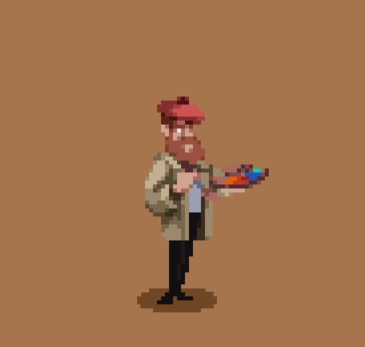 Thriller Characters animation